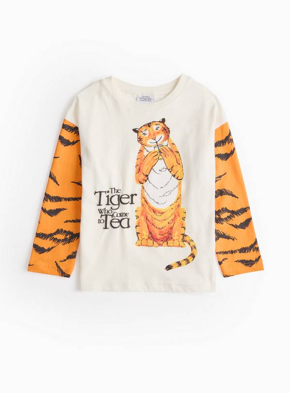 Tiger who Came To Tea Long Sleeve T-Shirt 1-2 years